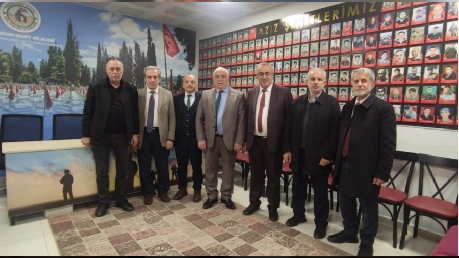 BTP Trabzon�dan �ehit aileleri ve kurumlarla anlaml� bulu�malar