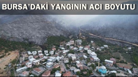Bursa'daki Yang�n�n Ac� Boyutu
