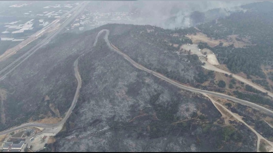 Bursa'daki Yang�n�n Ac� Boyutu