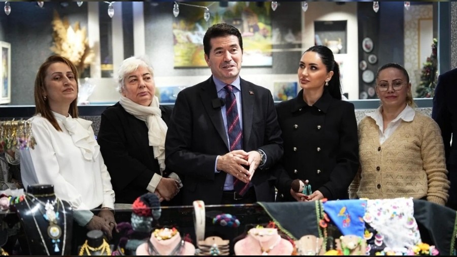 Trabzon�da �reten Kad�nlara Destek!